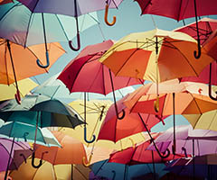 Economici e originali ombrelli