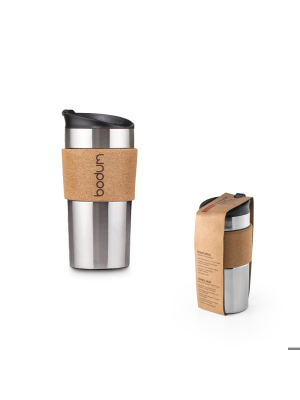 TRAVEL MUG CORK. Taza de viaje 350ml