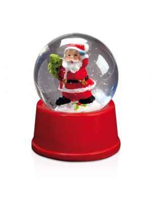 Palla di Natale in vetro sasky con vista logo 2