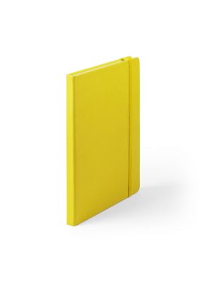 Quaderni Cilux in similpelle con elastico con vista logo 1