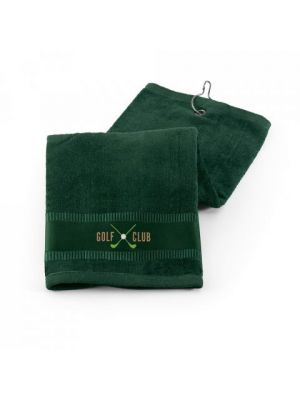 Golf golfi. asciugamano da golf cotone con logo immagine 1