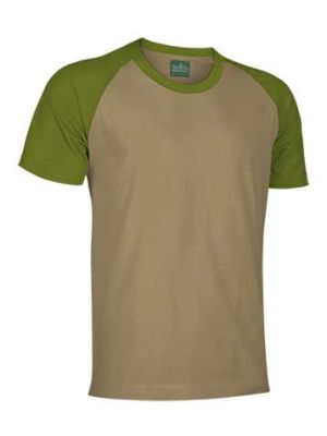 T-shirt a maniche corte valento caiman in cotone con logo vista 1