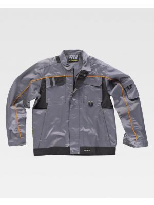 Giacche e giacche da lavoro Workteam giacca in cotone ad alta resistenza vista 1