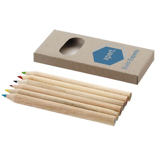 Set matite colorate da 6 pezzi Ayola