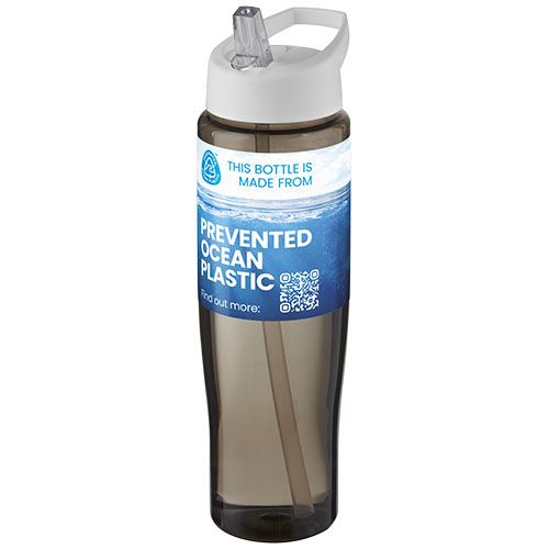 Borraccia sportiva da 700 ml con coperchio con beccuccio H2O Active® Eco Tempo