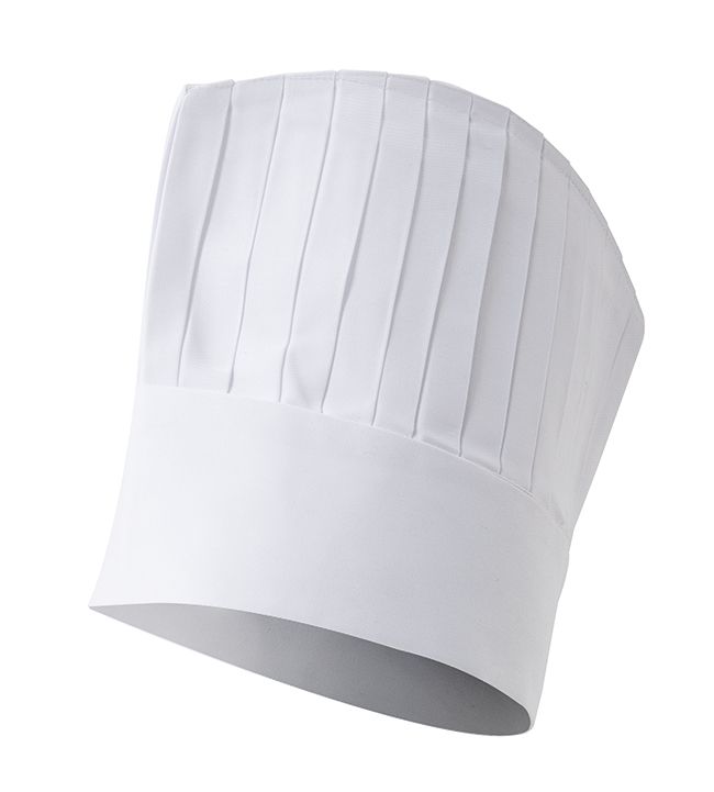 Cappelli da cuoco velilla vel82 cotone con logo immagine 1