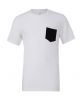 Magliette a manica corta bella frs15606 bianco nero con la pubblicità immagine 1