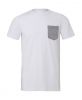 Magliette a manica corta bella frs15606 bianco grigio con la pubblicità immagine 1