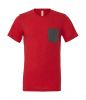 Magliette a manica corta bella frs15606 heather red/deep heather con la pubblicità immagine 1