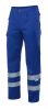 Pantaloni catarifrangenti velilla vel159 cotone bluette con logo immagine 1