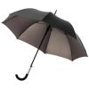 Paraguas clásicos automatic 23 arch de poliéster bronce negro con publicidad vista 1