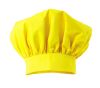 Cappelli da cuoco velilla vel404001 cotone giallo fluo stampato immagine 1