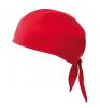 Cappelli da cuoco velilla vel404002 cotone rosso stampato immagine 1