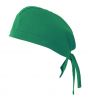 Cappelli da cuoco velilla vel404002 cotone verde stampato immagine 1