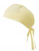 Cappelli da cuoco velilla vel404002 cotone giallo chiaro stampato immagine 1