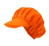 Cappelli da cuoco velilla vel404004 cotone arancione fluo stampato immagine 1