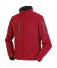 Softshell da lavoro russell frs42100 classic red stampato immagine 1