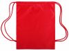 Mochila cuerdas personalizada sibert de poliéster rojo vista 1