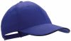 Cappellini personalizzati rubec 100% cotone blu con logo immagine 1