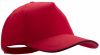 Cappellini personalizzati kisse 100% cotone rosso con la pubblicità immagine 1