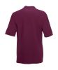 Polo manica corta fruit of the loom frs50701 burgundy stampato immagine 1
