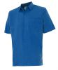 Camicie da lavoro velilla camicia manica corta cotone bluette con logo immagine 1