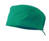 Sanità velilla berretto sanitario cotone verde con logo immagine 1