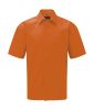 Camicie a manica corta russell frs79200 orange con la pubblicità immagine 1