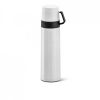 Thermos safe metallo bianco con la pubblicità immagine 1