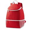 Borsa frigo porta pranzo jaipur poliestere rosso con logo immagine 1