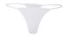Indumenti intimi bella tanga bikini in cotone spandex bianco immagine 1