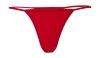 Indumenti intimi bella tanga bikini in cotone spandex red immagine 1