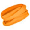Accesorios invierno roly fascia nanuk poliestere arancione stampato immagine 1