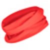 Accesorios invierno roly fascia nanuk poliestere rosso stampato immagine 1