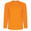 Magliette sportive roly montecarlo ls poliestere arancione fluo da personalizzare immagine 1