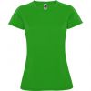 Magliette sportive roly montecarlo woman poliestere verde felce con la pubblicità immagine 1