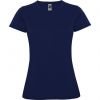 Magliette sportive roly montecarlo woman poliestere blu navy con la pubblicità immagine 1