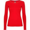 Magliette a manica lunga roly extreme woman 100% cotone rosso immagine 1