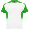 Magliette sportive roly bugatti poliestere bianco verde felce immagine 1