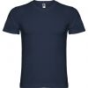 Magliette a manica corta roly samoyedo 100% cotone blu navy immagine 1