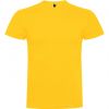 Magliette a manica corta roly braco 100% cotone giallo oro immagine 1
