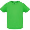 Magliette a manica corta roly baby 100% cotone verde oasis stampato immagine 1