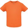 Magliette a manica corta roly baby 100% cotone arancione stampato immagine 1