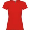 Magliette a manica corta roly jamaica woman 100% cotone rosso immagine 1