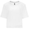 Magliette a manica corta roly dominica woman 100% cotone bianco con la pubblicità immagine 1