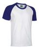 T-shirt a maniche corte valento caiman in cotone bianco mora con logo vista 1