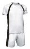 Set abbigliamento sportivo valento per bambino maracana bianco nero vista 1
