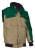 Giacche e giacche da lavoro giacca staccabile valento scoot valento in poliestere verde bottiglia marrone con stampa a vista 1
