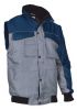 Giacche e giacche da lavoro giacca staccabile valento valento scoot in poliestere grigio blu navy con stampa a vista 1