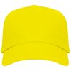 Cappellini personalizzati roly uranus 100% cotone giallo da personalizzare immagine 1
